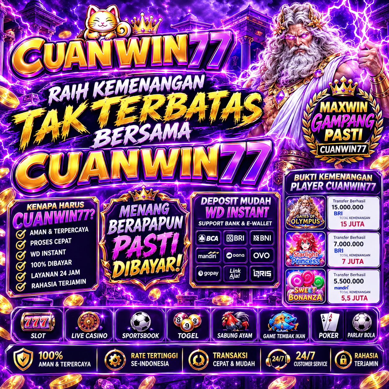 CUANWIN77: Link University Taqueria Situs Slot Mahjong Ways Gacor Hari Ini